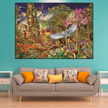 Puzzle 1500 Pecas Jardim Fantastico - Clementoni